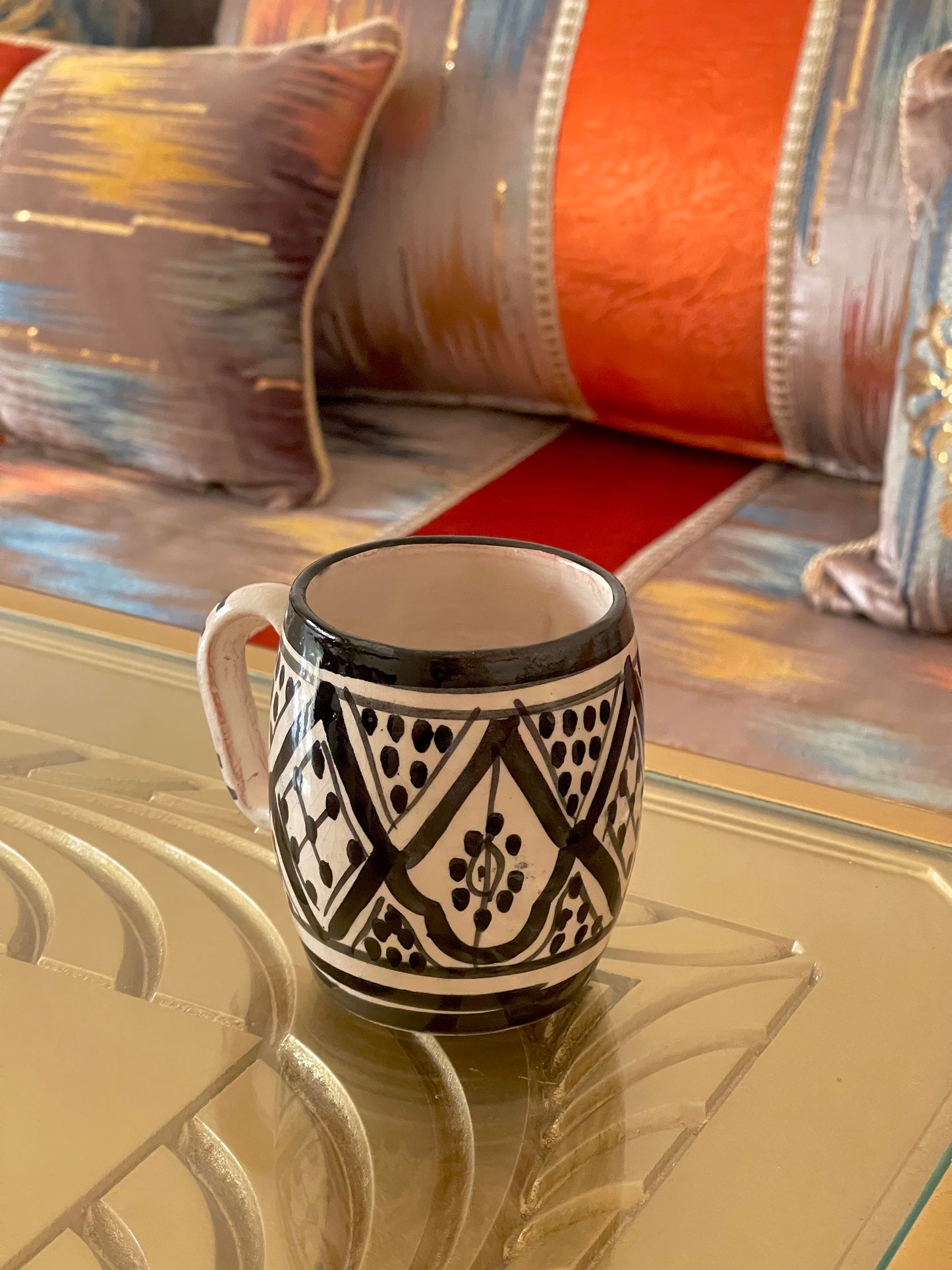 Handmade Moroccan Coffee Mug