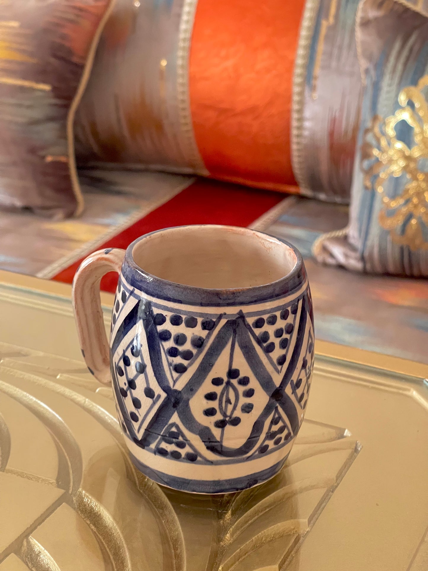 Handmade Moroccan Coffee Mug