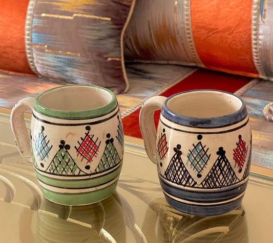 Colourful Handmade Moroccan Mug